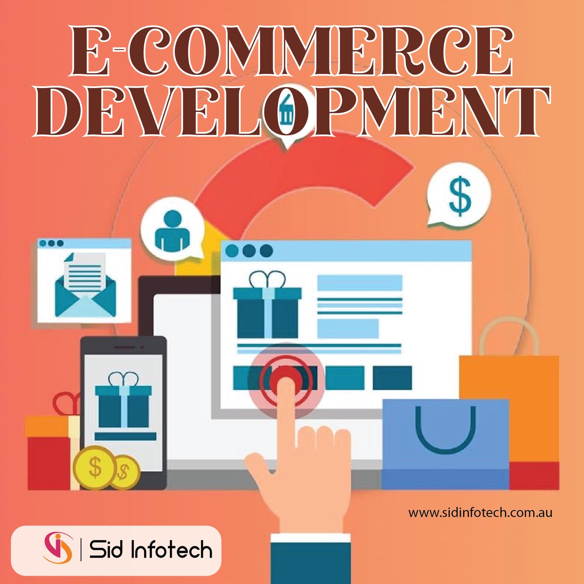 🛒🚀 Elevate Your Online Business with Sid Infotech's E-Commerce Development Services!

Transform your online business today! Visit sidinfotech.com.au for more details.
.
.
#ECommerceDevelopment #OnlineBusiness #SidInfotech #DigitalSolutions #WebDesign #BusinessGrowth