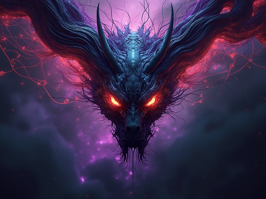 GundiThore's tweet photo. Vexus Divinitus: #INFINITYDRIVE Style
An
#AiArt Image Prompt Template Generator for @Grok #PromptShare
Interdimensional Baroque Surrealism Style
Prompt:
lighting_effects: dynamic_lighting: "Responsive to emotional peaks and shifting timelines" time_of_day_transitions: "Auroras triggered by dimensional shifts" moving_light_sources: "Light trails following the crew's movements"
volumetric_lighting: god_rays: "Activated during moments of transcendence or dimensional elevation" light_through_fog: "Fog illuminated as characters pass through timeline fragments"
spectral_effects: neon_glow: "Activated around rift energy and dimensional threads" bioluminescence: "Present in Harmonia's emotional fields" iridescence: "Visible along dimensional shards and cosmic mist"
motion_dynamics: turbulence_and_vortices: "Vortices swirling as rifts collapse" liquid_splashing_effects: "Ripples forming in cosmic mist during jumps"
special_visual_phenomena: glow_and_bloom: "Bloom intensifies during key emotional moments" lens_flare: "Triggered by bursts of plasma fire and dimensional energy"subject: "halloween special edition " action: "subject of the Vexus Divinitus faces an interdimensional crisis that threatens to collapse timelines, forcing subject to confront shadow clones of themselves, navigate fractured realities, and make choices that ripple across infinity."
Motifs:"Fractured timelines intertwining like spirals"
"Shadow clones embodying the crew's inner fears"
"Nebulae seeping into cracks between realities"
"Emotional bonds reflected through glowing threads or corrupted tendrils"
"Vortexes forming with every movement through space"
ArtStyles:"Cosmic Surrealism with fluid, dreamlike forms"
"Neo-Futuristic Fantasy enhanced by glitch patterns"
ArtMedium: "3D Rendering combined with Digital Particle Simulations"
Influences:"H.R. Giger for eerie organic designs in shadow clones"
"Moebius for fluid and dreamlike transitions through dimensions"
"Baroque for dramatic lighting and emotional contrast"
EmotionsConcepts:"Awe at infinite timelines colliding"
"Fear of confronting darker versions of self"
"Hope found in moments of shared strength"
ColorScheme:"Nebulous purples for surreal calm"
"Electric blues representing moments of action and discovery"
Textures:"Ethereal misty textures interwoven with metallic fragments"
"Soft cosmic clouds fading into sharp fractals"
"Pulsing wireframe patterns emphasizing dimensional shifts"
Lighting:"Cosmic backlight highlighting dimensional rifts"
"Directional lighting following key moments of emotional tension"
Background:"Dimensional vortex pulling fragments of past and future into spirals"
"Nebula clouds shifting dynamically with each character's movement"
Mood:"Dreamlike calm that threatens to shatter into chaos"
"Moments of tension giving way to sudden bursts of emotional clarity"
SpecialEffects:"Time-warped motion blur trailing behind dimensional jumps"
"Plasma bursts illuminating fragmented realities mid-action"
Composition:"Asymmetrical layout with swirling fragments around the core subject"
"Characters positioned dynamically, reflecting their emotional arcs"