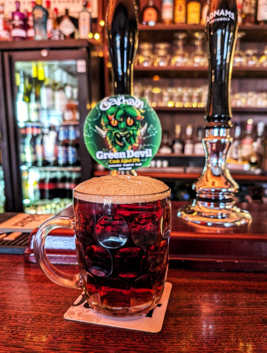 Richard Mortimer (@richardmortime2) on Twitter photo #Pubspintspeople
Is this a pint of Oakham's Green Devil? Is it 'eck as like, it's delicious <a href="/StancillBrewery/">Stancill Brewery</a> Barnsley Bitter! #Pubspintspeople
Is this a pint of Oakham's Green Devil? Is it 'eck as like, it's delicious <a href="/StancillBrewery/">Stancill Brewery</a> Barnsley Bitter!