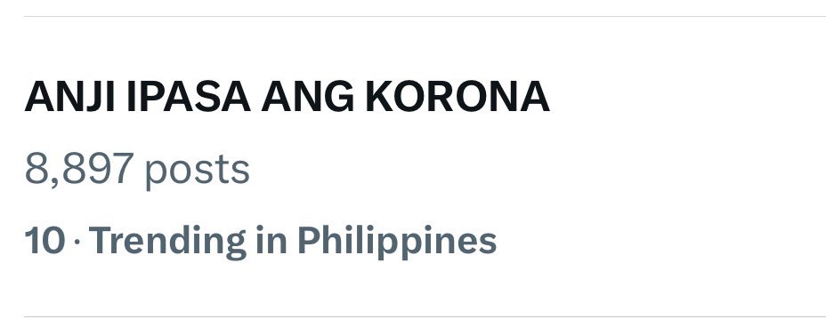 gorbuu_'s tweet photo. Kumakapit ang tag natin sa top ten haha! Higher pa Sunshines

ANJI IPASA ANG KORONA  
#AnjiSalvacion @anjisalvacion https://t.co/Q7wRHDhDGQ