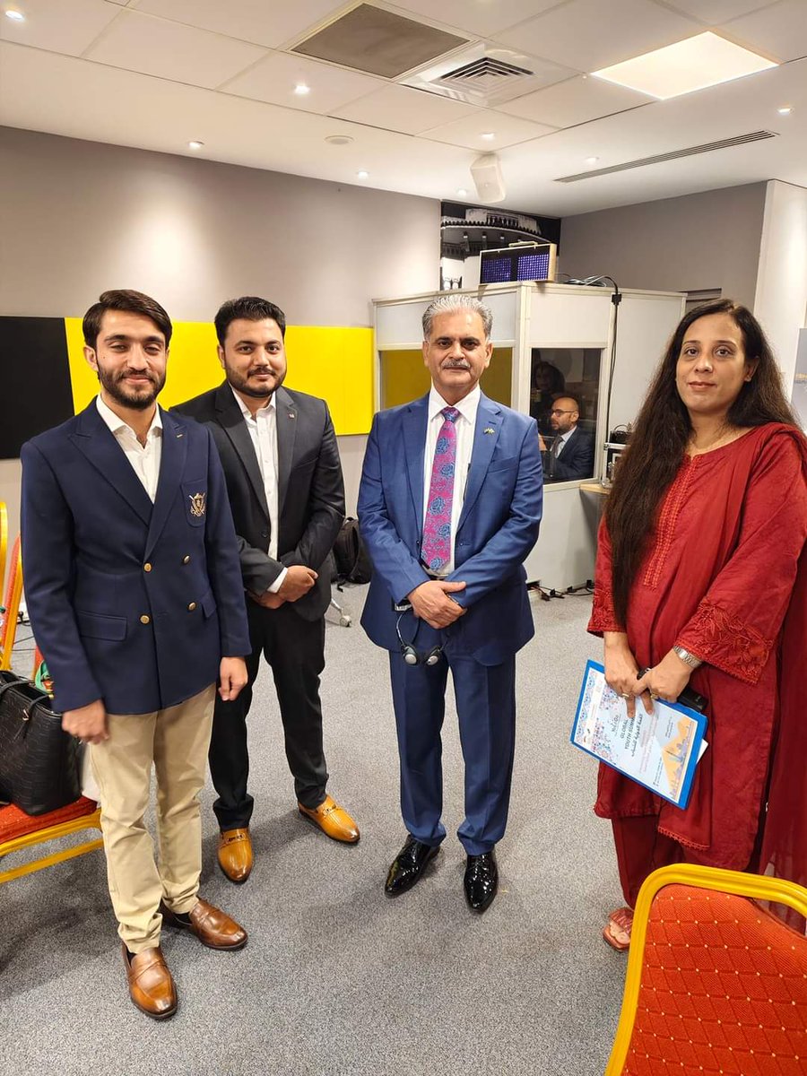 Muhamma45713957's tweet photo. Attending the 'Empowering Youth Voices' International conference in Rabat, where we discussed youth roles in governance. Excited to bring AJJ's peer led model to KP for proactive youth leadership! #YouthEmpowerment
#RabatinternationalConference https://t.co/CFyqCouSdG