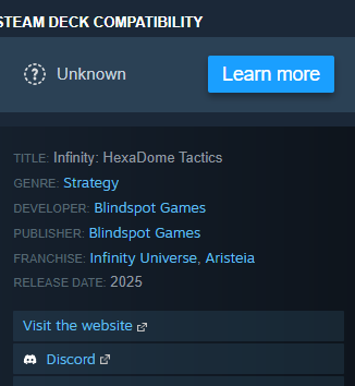 rednoux's tweet photo. @Blindspot_001 @Blindspot_Games On the steam page?
You have to use the link on the right https://t.co/n3JM2nUUNH