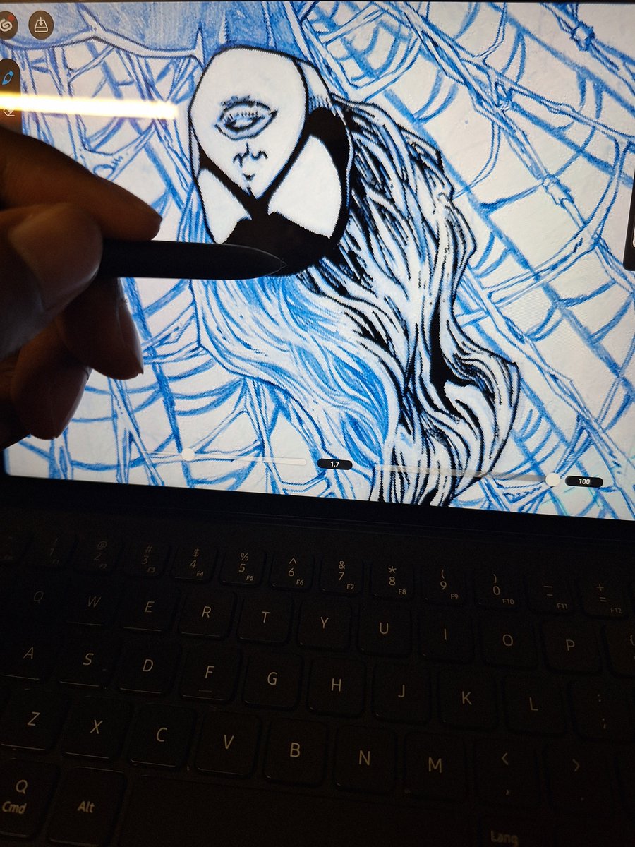 Inking over #spiderwoman by <a href="/Skootsart/">Skoot Starnes</a> progress so far <a href="/JMac869849/">Jeff McKenzie</a> <a href="/ILikeWhatIBuy/">O.L.M.D</a> <a href="/salsdad2018/">Greg Murray</a> <a href="/olifischer2/">Oli</a> <a href="/cabalcult/">CabalCult</a> <a href="/SudduthPhillip/">Thirsty’s New and Used</a> <a href="/CP3_777/">Conrado Pascual</a> <a href="/DuckBaconGraph/">Duck Bacon Graphics</a>