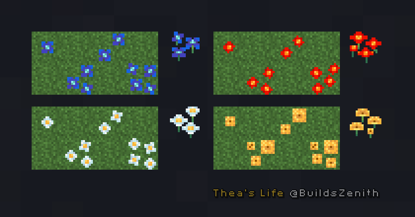 Pretty petals expanded! For BNW 💠

==========o===========
#Minecraft #Minecraftmod #Pixelart #Tlifebedrock