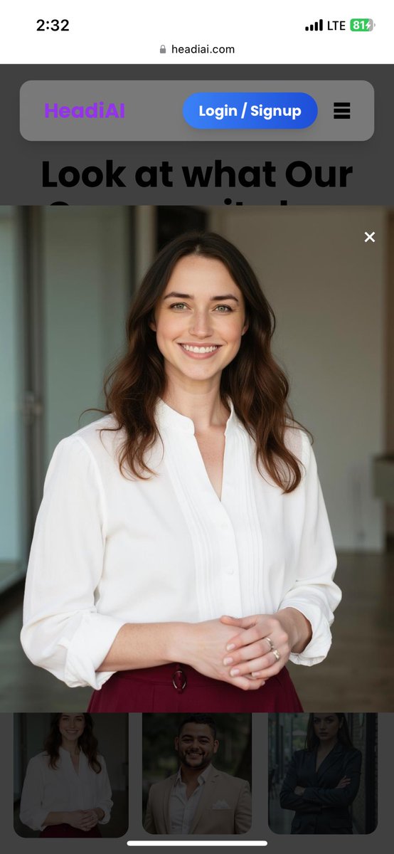 TadalaUI's tweet image. AI IS GETTING OUT OF HAND! 
Look at what you can do with headiai.com