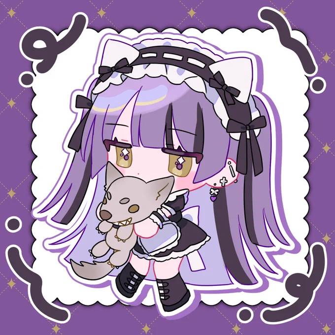 ぬい風と推し匂わせデフォルメ