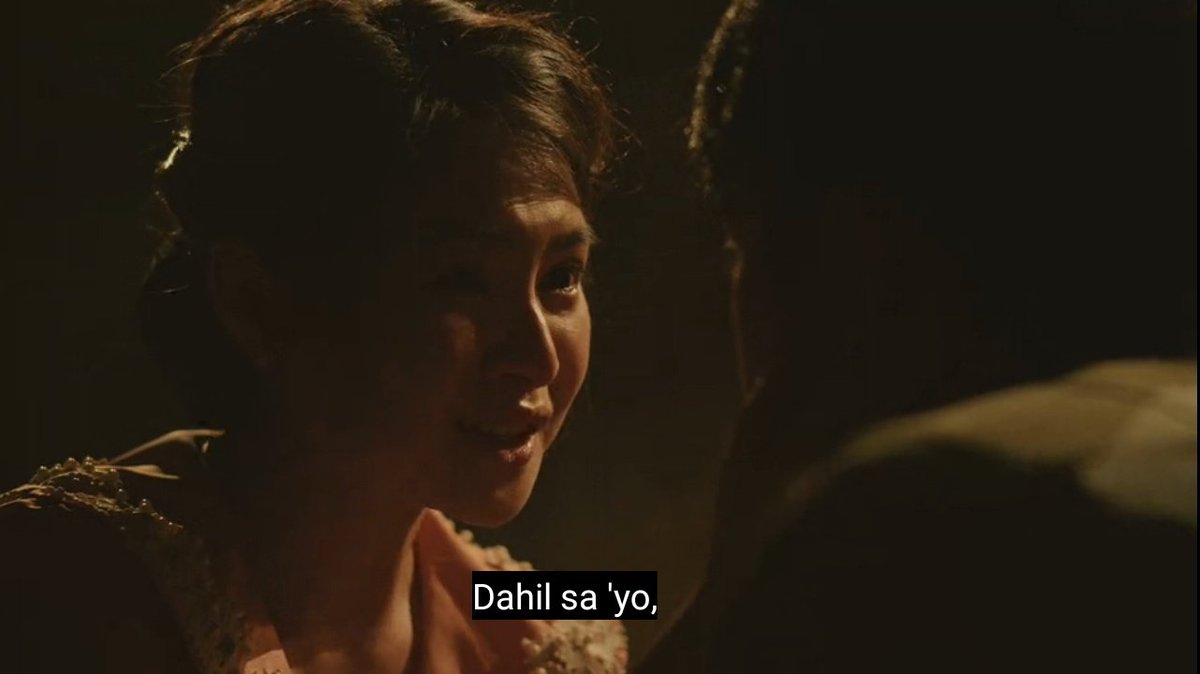 thesalamisim's tweet photo. “ang aking matapang na ginoo.”

adelina calling him ‘matapang na ginoo’ after what they went through at the hands of the evil colonel 🥺 

#PulangArawEp67
#PulangArawOnNetflix https://t.co/YYEbLzf8Ht