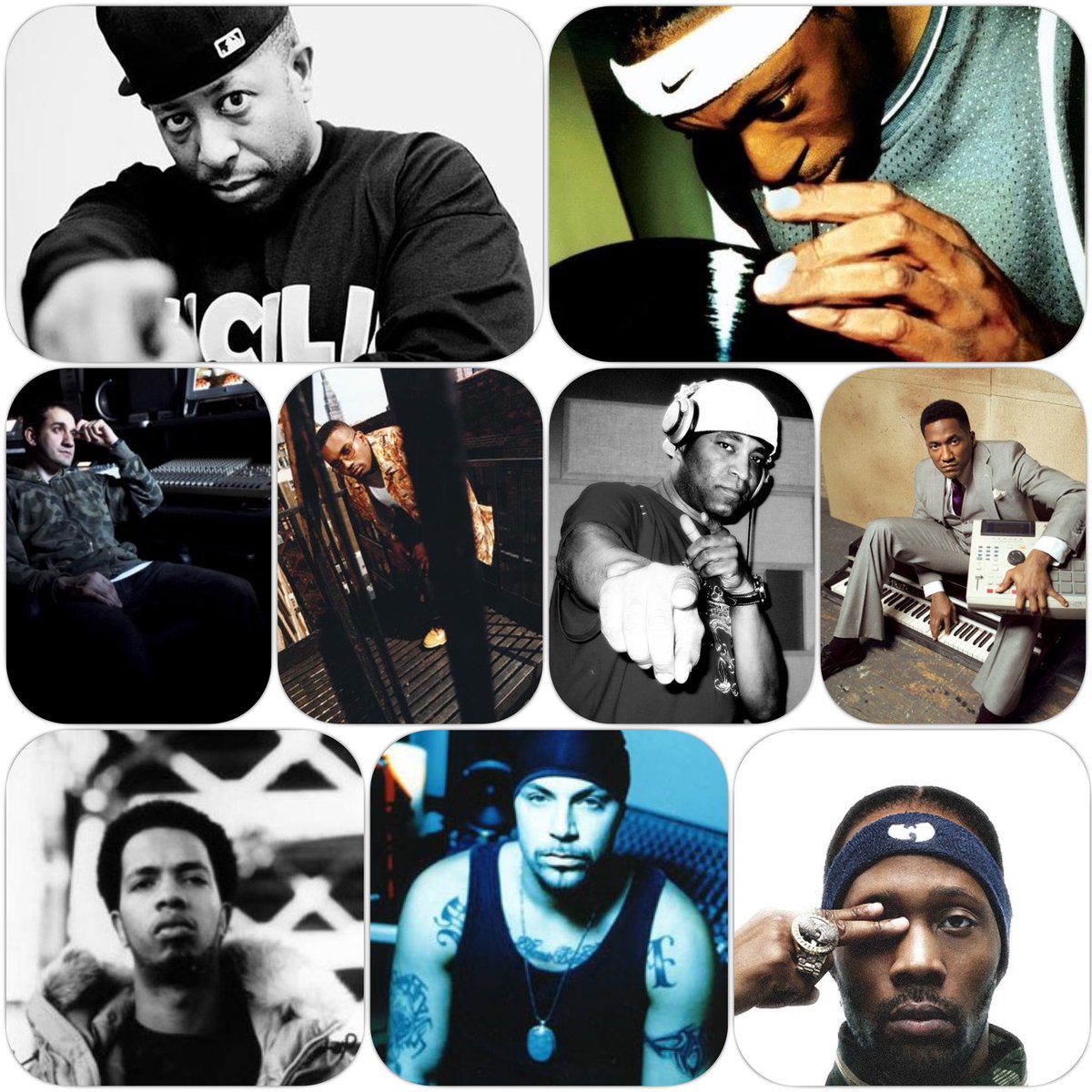 Mighty_Record's tweet image. 永遠に現役…で

#djpremier #peterock
#nickwiz #largeprofessor #marleymarl #qtip
#kdef #djmuggs #rza