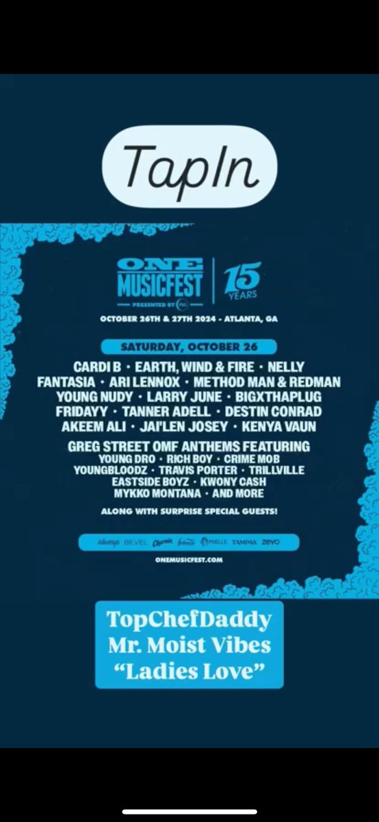 iAmNotez's tweet image. #OneMusicFest Dope music Fire Eats Great Vibes !!! #iAmNotez #LLN #FEBMG_Music
