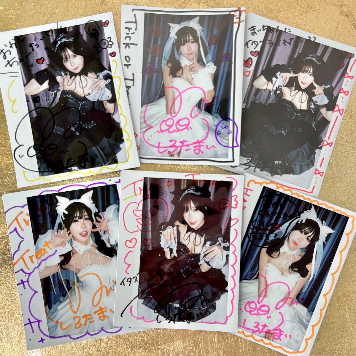 【お知らせ📢】
ハロウィンランダムチェキの通販が開始されました✨👻🎃

ここでしか手に入らないチェキ絶対GETしてね🥹💕💕
ワイドチェキは迫力あって良き💖

🌟コチラから🌟
https://t.co/a5bjFG83Ic https://t.co/P0L9xcQ9dI
