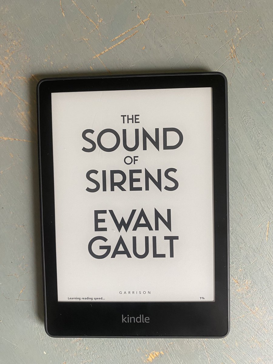 JohnGerardFagan's tweet photo. Having just finished @EwanGault The Sound of Sirens I can safely add it to the list of Scottish books that really impressed me. Captivating from the first page. Great characters and well written. An absolutely brilliant story.
#ScottishFiction https://t.co/tTPF9bZfso