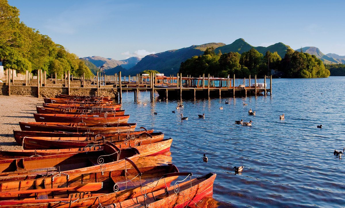 Derwentwater is the widest of the lakes in Cumberland.

Overlooked by the mighty Skiddaw and with the bustling market town of Keswick on its northern shore, it is a popular choice with visitors.

#Cumberland
