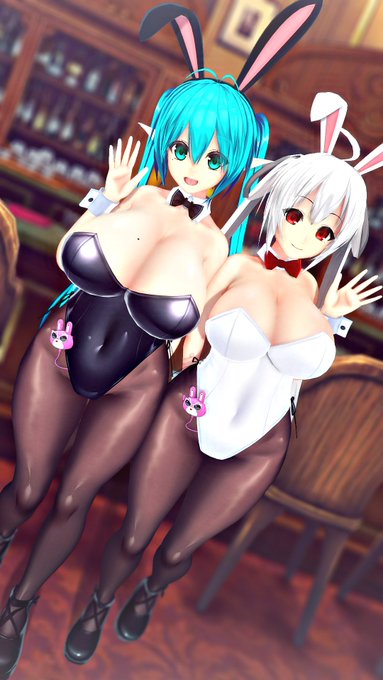 エステルちゃんとマトイちゃんのダブルおっぱいバニー #COM3D2 