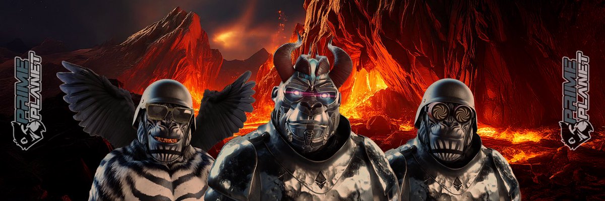 Hottest banner ever made for me! Check out the <a href="/PrimeApePlanet/">PRIME PLANET</a> Kongs!!! Straight Fire! Everyone come join and check out these Kongs and this community!