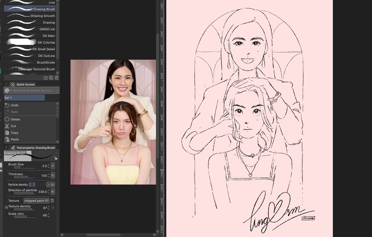 singhas12's tweet photo. #LingOrm  นานๆจะวาดซักทีนึง https://t.co/8PH4wOoapf