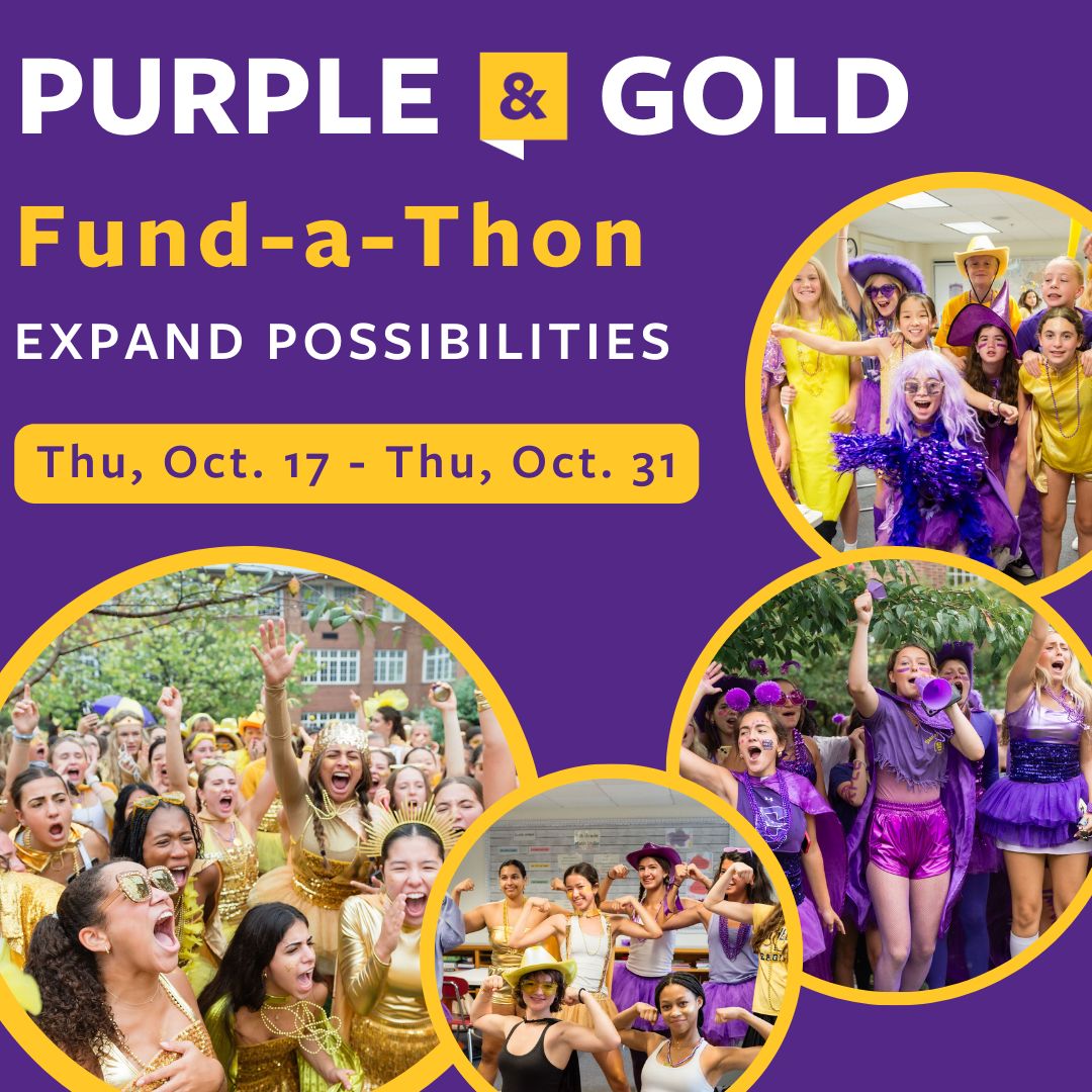 We believe in passion, purpose, people, and possibility.💜💛 When you participate in the Purple &amp; Gold Fund, you directly enhance the NCS experience for every student and teacher. Join us in creating more opportunities today! Click buff.ly/40ka5xx 
to make a gift!