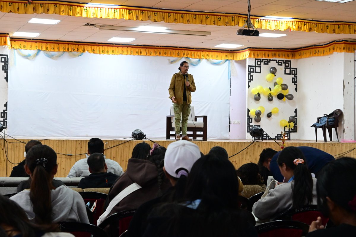 Eliezer Joldan Memorial College Leh, Ladakh (@ejmcleh) on Twitter photo <a href="/ejmcleh/">Eliezer Joldan Memorial College Leh, Ladakh</a> hosted a special premier of "I Will Come Back Dancing in the Dunes" with filmmaker St Dorjai Gya! The event explored the rich ties b/w Mongolian&Ladakhi nomadic cultures&highlighted the imp of preserving traditions amidst modern challenges. <a href="/DIPR_Leh/">DIPR Leh</a> <a href="/LadakhSecretary/">Secretary UT Ladakh</a> <a href="/ejmcleh/">Eliezer Joldan Memorial College Leh, Ladakh</a> hosted a special premier of "I Will Come Back Dancing in the Dunes" with filmmaker St Dorjai Gya! The event explored the rich ties b/w Mongolian&Ladakhi nomadic cultures&highlighted the imp of preserving traditions amidst modern challenges. <a href="/DIPR_Leh/">DIPR Leh</a> <a href="/LadakhSecretary/">Secretary UT Ladakh</a>
