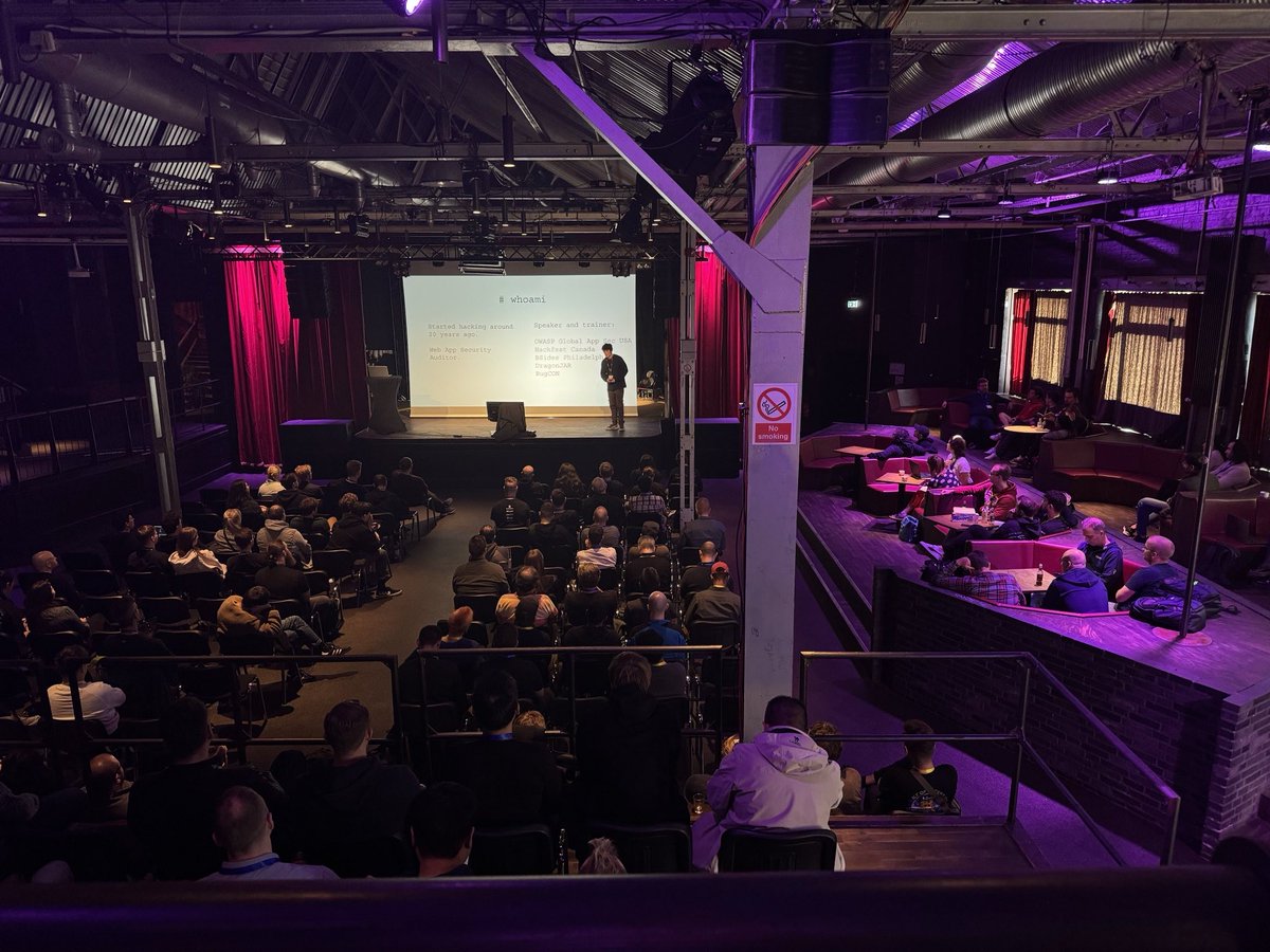 BSides Berlin (@sidesber) on Twitter photo Before lunch we heard from <a href="/ruben_v_pina/">Ruben V Piña</a> and his talk about SQL injections that are not detected by filters
#BSidesBerlin Before lunch we heard from <a href="/ruben_v_pina/">Ruben V Piña</a> and his talk about SQL injections that are not detected by filters
#BSidesBerlin
