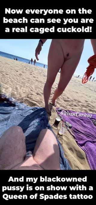 VixenCurious ♠️ UNCENSORED ONLYFANS - This is what REAL CUCKOLDING looks like ♠️ and PERMANENT CHASTITY 🔐 https://t.co/KxtoiSafIx 🎥 https://t.co/OZ1DDzDYLV