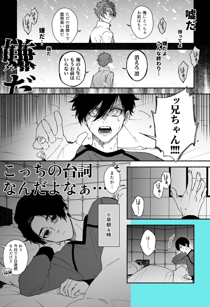 rnse 同室避けられる弟くんネタ ※いろいろネタバレかも 