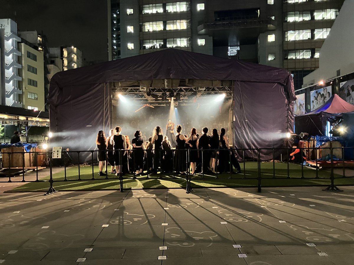 #赤坂舞台芸術祭2024
紫テント×crossing公演参加
crossing公演Ｄ

#吉野翼企画 ◎実験天幕劇
『#天井天下異聞奇譚 』

2公演、終演！