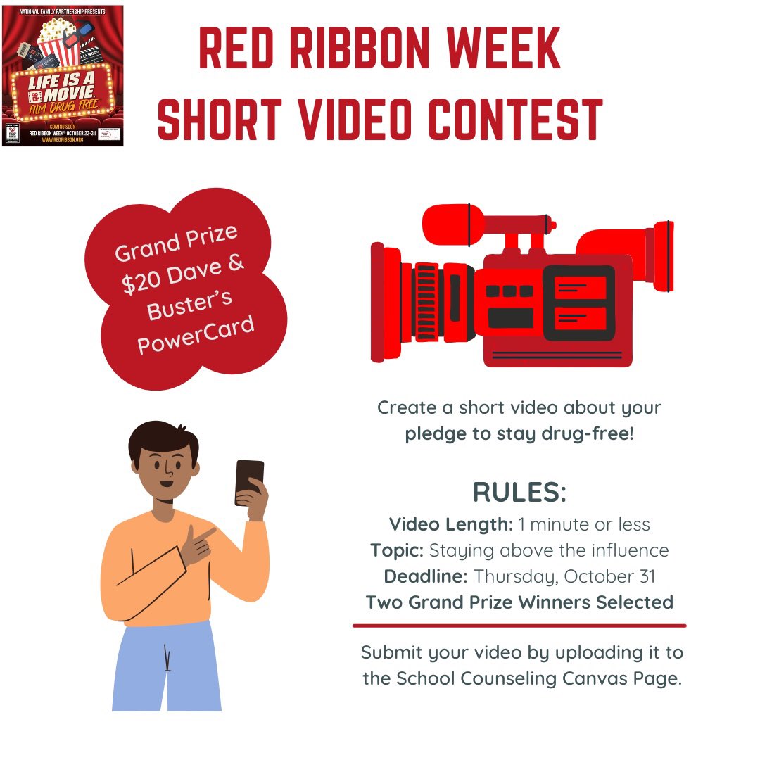 Attucks Middle (@attucksms) on Twitter photo Eagles, Red ribbon week is October 21-31. Show your pledge to a “drug free life”through your participation in this week’s activities. Let’s ALL wear red on Monday. <a href="/CassandraAdder2/">Cassandra Adderley</a> #RedRibbonWeek <a href="/FACE_BCPS/">Family and Community Engagement-BCPS</a> <a href="/AlanStraussbcps/">Alan Strauss</a> <a href="/MagnetSchlsMSA/">Magnet Schools of America</a> <a href="/browardschools/">Broward Schools</a> Eagles, Red ribbon week is October 21-31. Show your pledge to a “drug free life”through your participation in this week’s activities. Let’s ALL wear red on Monday. <a href="/CassandraAdder2/">Cassandra Adderley</a> #RedRibbonWeek <a href="/FACE_BCPS/">Family and Community Engagement-BCPS</a> <a href="/AlanStraussbcps/">Alan Strauss</a> <a href="/MagnetSchlsMSA/">Magnet Schools of America</a> <a href="/browardschools/">Broward Schools</a>