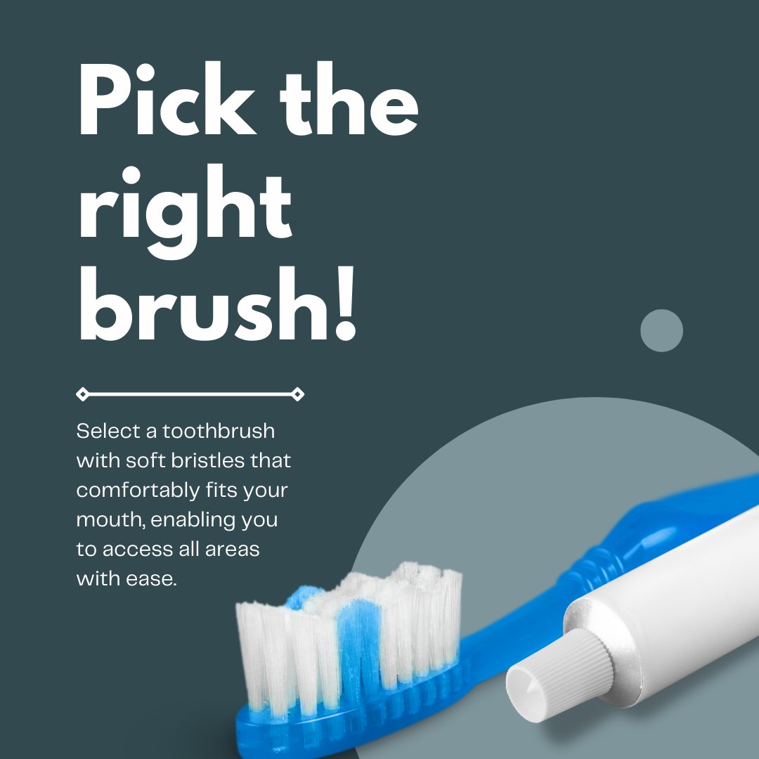 CareArrow's tweet image. Choosing a toothbrush with soft bristles that comfortably fits your mouth is the key to brushing success! 😁It helps you reach all those tricky spots with ease. So, give your smile the care it deserves! 

#ToothbrushTip #HealthySmile #BrushSmart #DentalCare