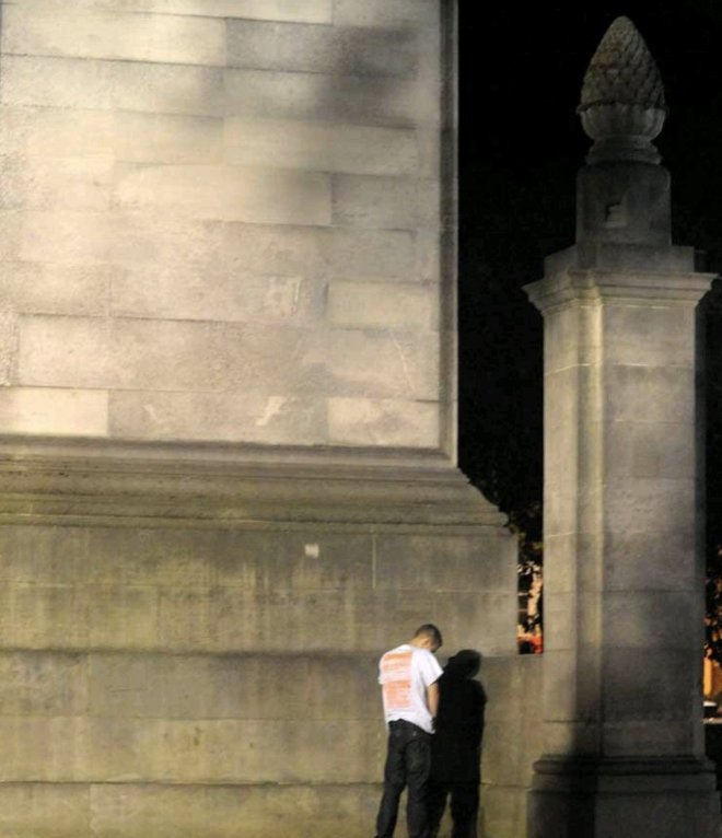 DrStrangetwit's tweet image. My thoughts with the cleaners of London, who have to deal with the fact that so many of SSteven Yaxley-Lennon's fans specifically decide to urinate on churches, memorials and cenotaphs 😢