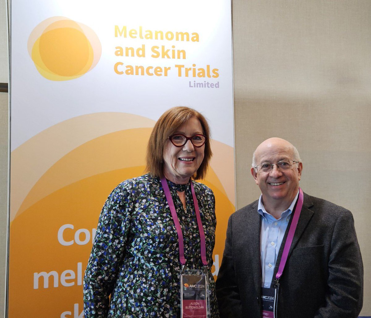 Alison Button-Sloan (@abuttonsloan) on Twitter photo One of the many highlights of #AMC2024 was meeting <a href="/JeffGershenwald/">Jeffrey Gershenwald</a>, Chair of the 8th Edn AJCC Melanoma Staging Panel! One of the many highlights of #AMC2024 was meeting <a href="/JeffGershenwald/">Jeffrey Gershenwald</a>, Chair of the 8th Edn AJCC Melanoma Staging Panel!