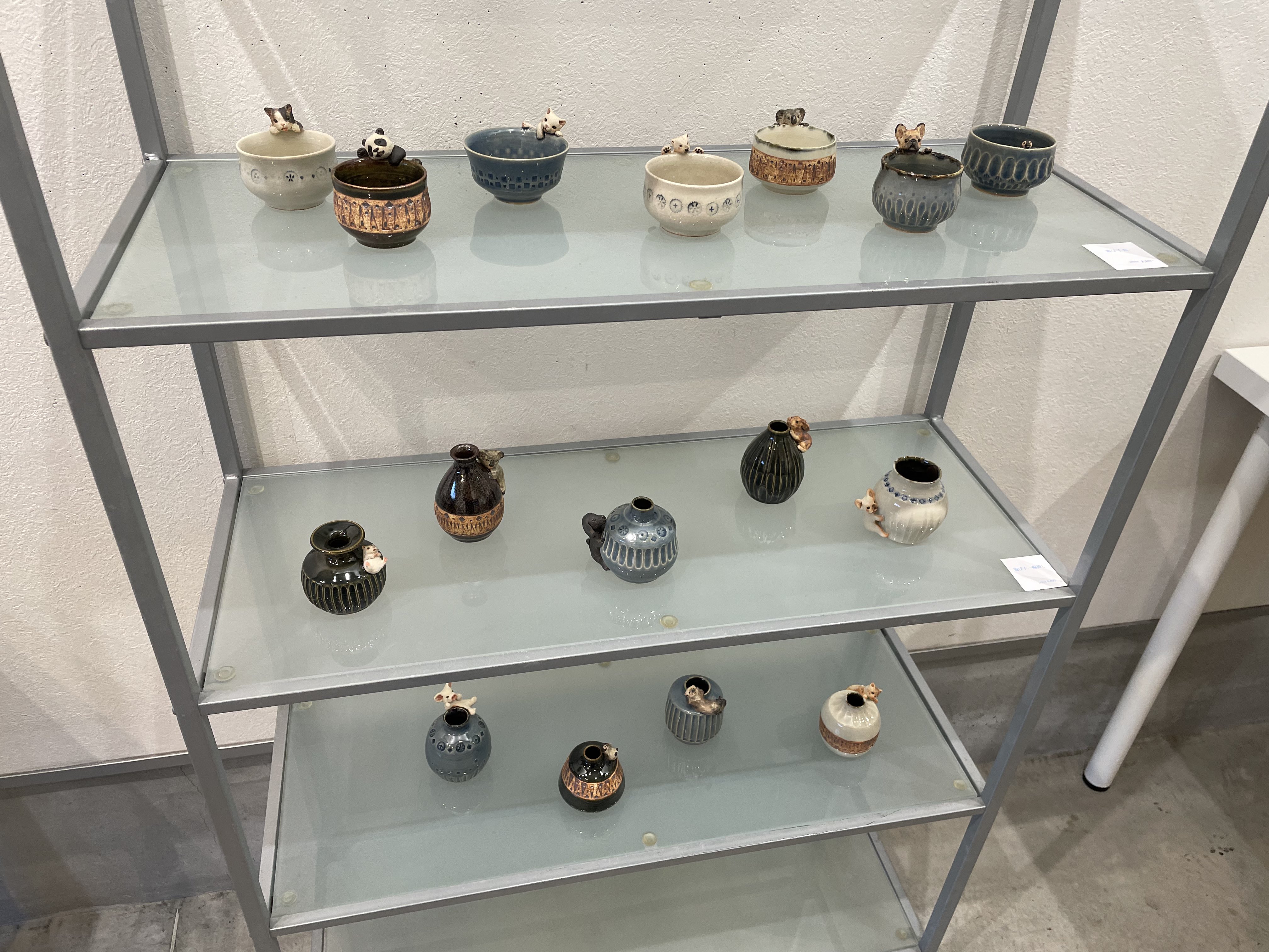 陶器製 笑顔のフィギュア　渡邉貴子？ 渡邉貴子個展 - Search / X