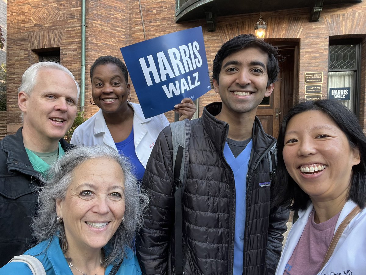 Alice Chen MD (@atychen) on Twitter photo Here’s a part of our DC to PA <a href="/Doctors4Harris/">Doctors for Harris</a> and @harrisnurses canvass day crew. Heading to York, PA to meet voters and talk about why Harris-Walz is the choice for health! #votehealth Here’s a part of our DC to PA <a href="/Doctors4Harris/">Doctors for Harris</a> and @harrisnurses canvass day crew. Heading to York, PA to meet voters and talk about why Harris-Walz is the choice for health! #votehealth