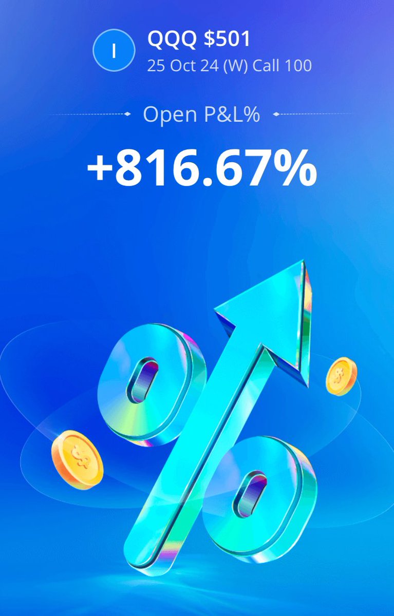 ExposedWall's tweet photo. Friday recap 
QQQ 498 303% 
QQQ 501 816% 
QQQ 502 43% 

3 trades 3 wins NO LOSES! 

TOTAL MAXIMUM GAINS: 1162% 

HOLY SHIT! What a week it has been guys! Over 4000% OF ALERTED GAINS JUST FROM THIS WEEK ALONE! 

Here’s the deal. I want everyone to win. Everyone in the **NOVA ROOM** is WINNING! For today and TODAY only we are doing -$1000 off the nova to give you guys a chance at joining and unlocking financial freedom. 

With the right education, confidence, and coaching, anything is possible. So what are you waiting for? DM ME TODAY for MORE INFO on the NOVA ROOM!

#OptionTrading #Alerts #DayTrading #OptionTradingAlerts #DiscordAlerts #Freedom #DayTradingAlerts #EntertainmentOnly

Get in our DISCORD HERE👇👇👇👇

https://t.co/7rfuLXqes5