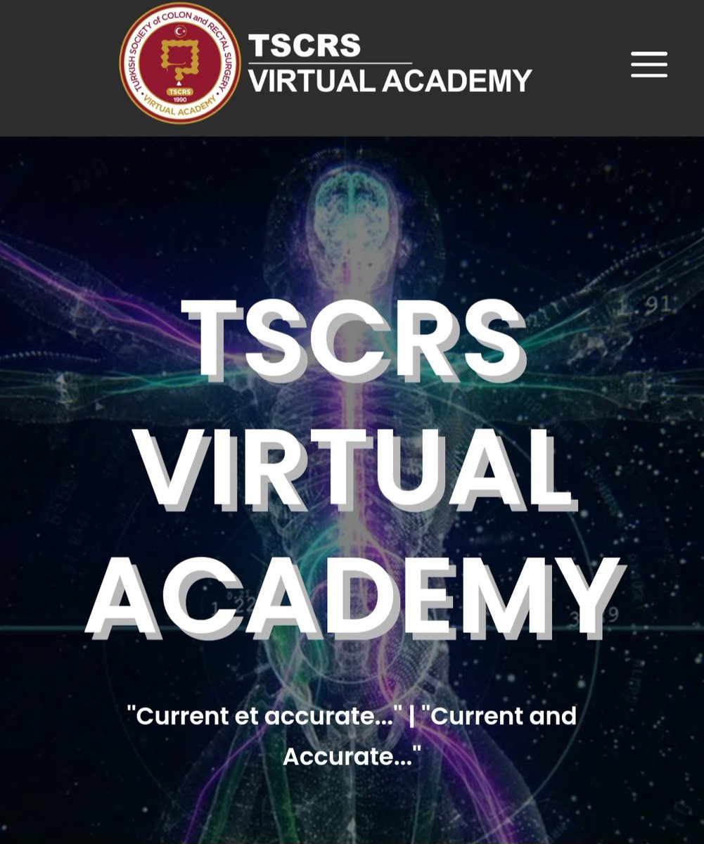The comprehensive lecture archives of our online Virtual Academy platform, organized by the Turkish Society of Colon and Rectal Surgery, are freely accessible at sanalakademi.tkrcd.org.tr. 

The archives are available with an English subtitles option to benefit our international