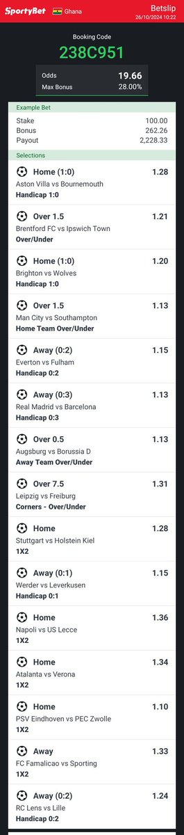 Khofih11's tweet photo. Hey check out the bet I just placed on Sportybet!, We are winning live 🍀🍀✅✅ https://t.co/RkSNuQXj1e https://t.co/FlpbnhqY5H
