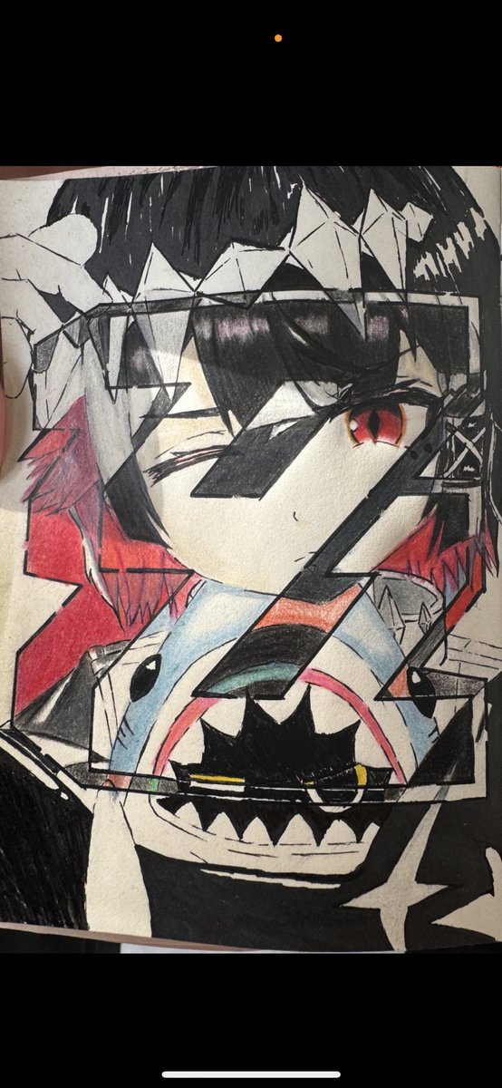 友達に描いてもらったけどうますぎんだろ…