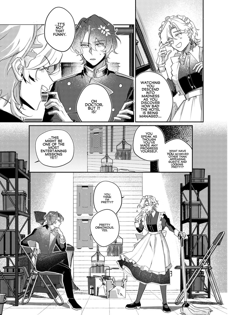 [NEW DOUJIN ANNOUNCEMENT] 🏛️🦚
"Risk of Ruin" - Ratio x Aventurine Unofficial Fanbook will be up for sale in #Comifuro19 ! 🎉✨✨

PREORDERS WILL OPEN: 
📆 Sunday, October 27
⏰ 7PM Gmt+7
🔗 Link: to be announced

#cf19 #ratiorine #hsr #comifuro19catalogue 