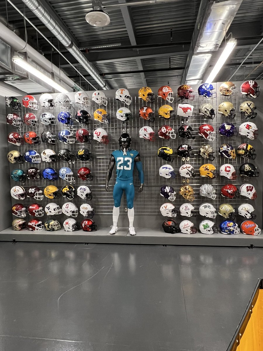 JagsEquip's tweet photo. After a couple weeks across the pond it’s good to be back in the states. Go Jags beat the Pack https://t.co/Ing6oLP9lr