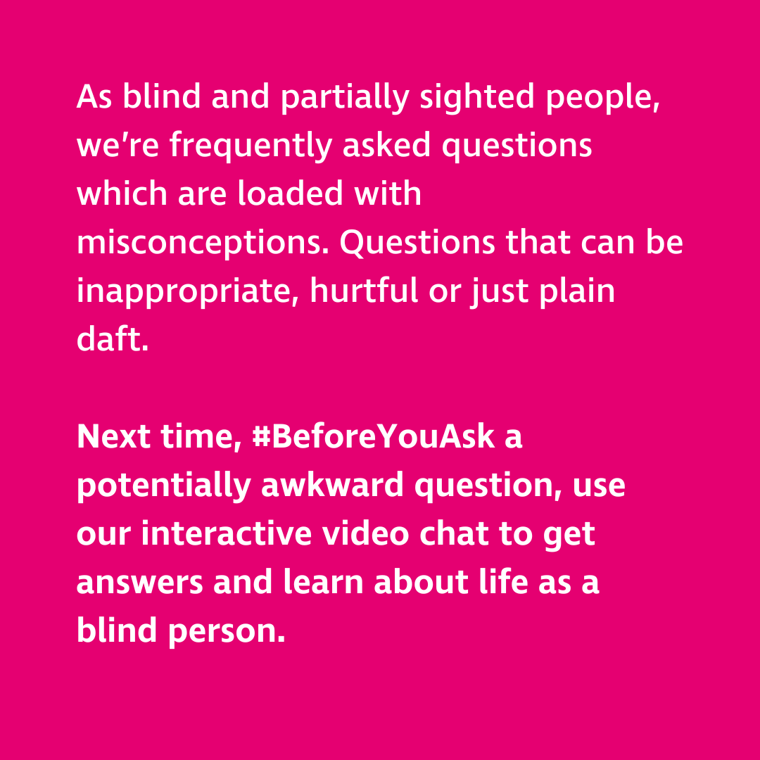 Cha-Cha-Change a little to help a lot.

We're looking forward to seeing Chris on #Strictly tonight, so we've put together some handy tips for being a good ally to blind and partially sighted people.

Find out more about how to be a good ally, here: rnib.org.uk/our-campaigns/…