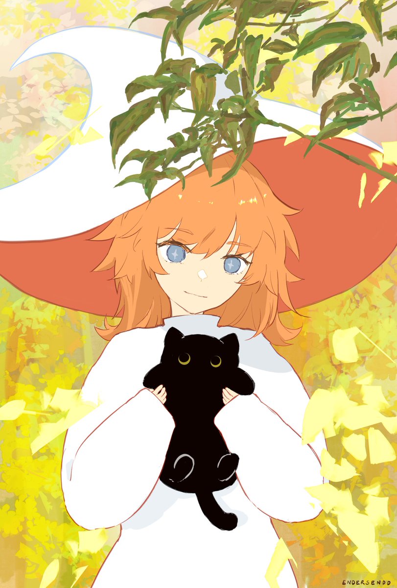 🌿 little witch ✨
#illustration