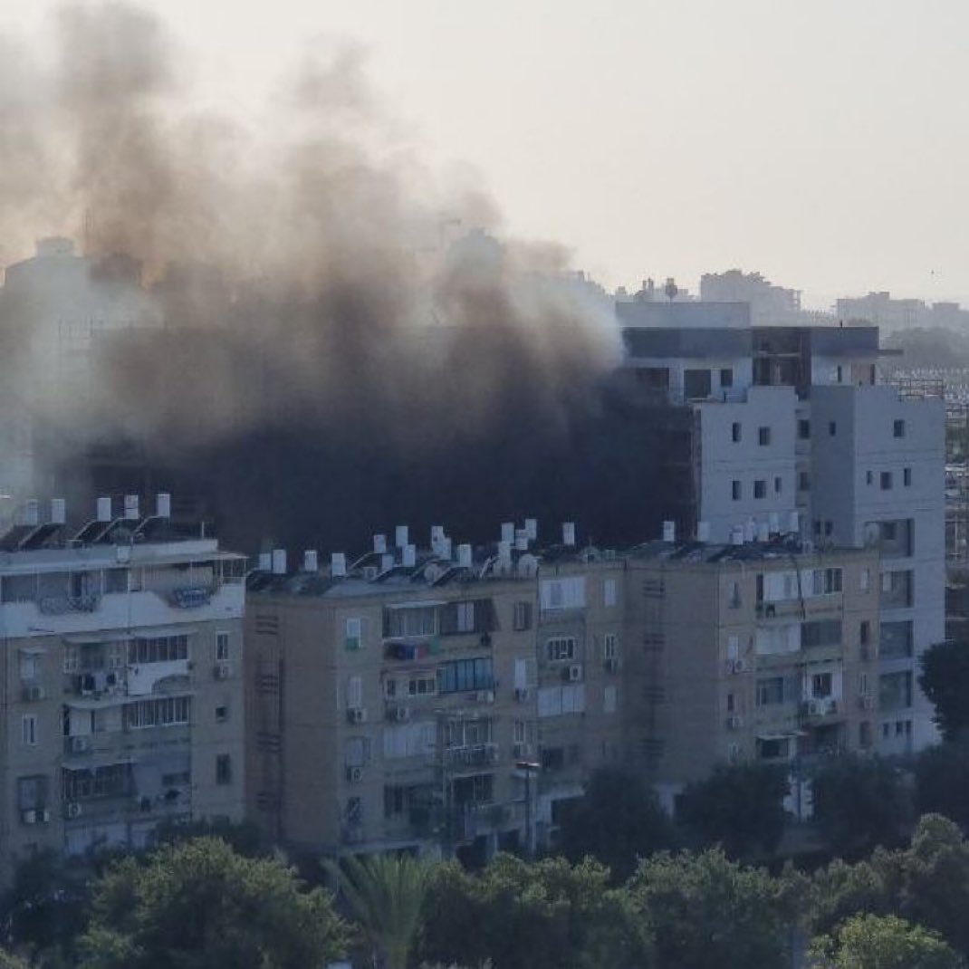 🇮🇱 Tel Aviv on fire 🔥