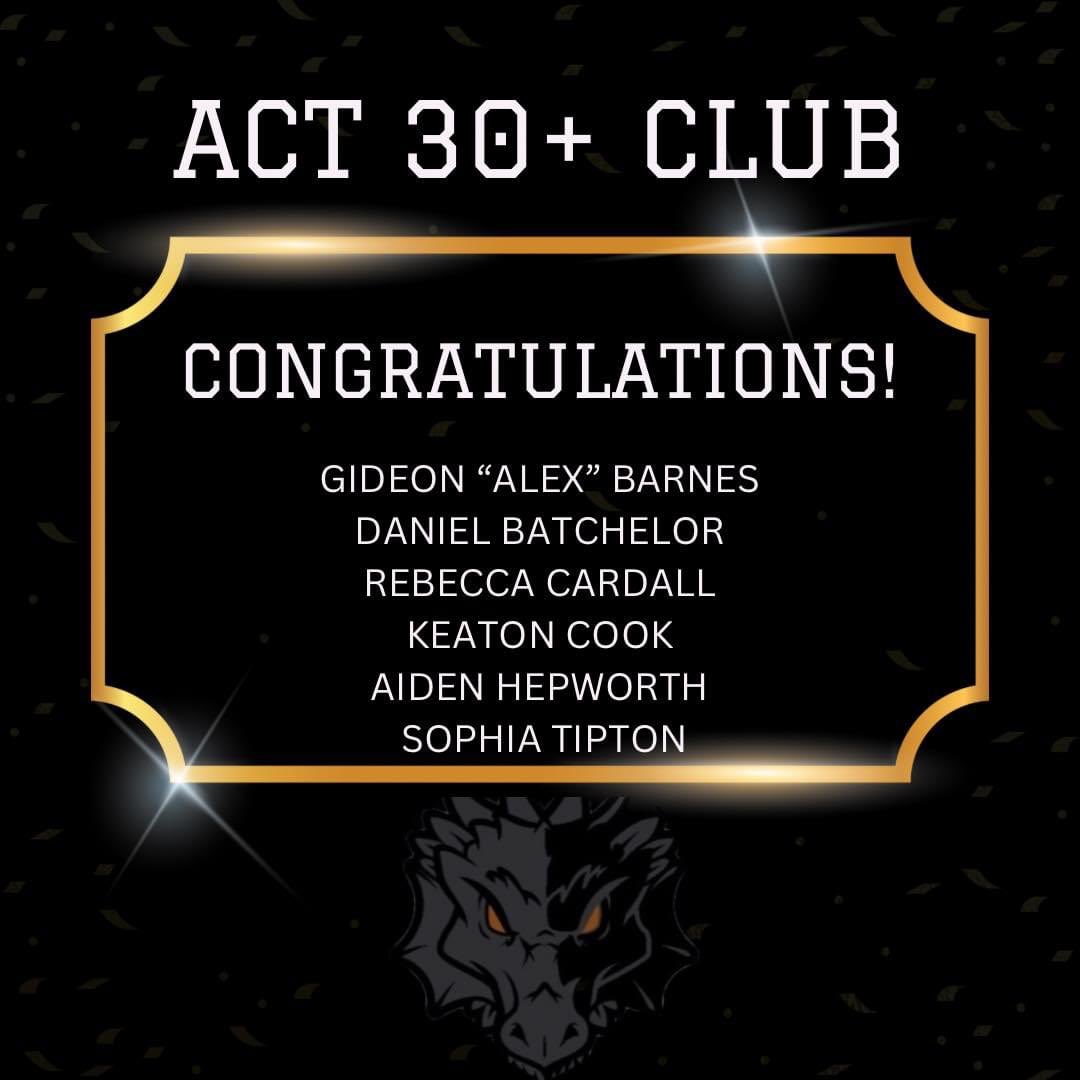 Simpleton4Life's tweet image. We extend our sincerest congratulations to the ACT 30+ Club inductees this year, recognizing their outstanding performance within the top 5% of national test-takers.