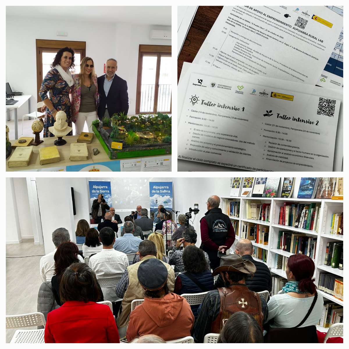 Excelente jornada ayer de apoyo a #emprendedores en la #Alpujarra gracias a <a href="/ADR_Alpuj_Gran/">ADR AlpujarraGranada</a> <a href="/fademur/">FADEMUR</a> <a href="/aemprende/">Andalucía Emprende</a> <a href="/JuanBarbed/">Juan Barbed Isusi</a> <a href="/SalvadorGRomero/">Salvador Guerrero R.</a> por la disponibilidad ¡ABIERTO EL PLAZO DE INSCRIPCION AL PROGRAMA DE APOYO A EMPRENDEDORES! Inscripciones en forms.gle/XLVDrigjqew7zy…