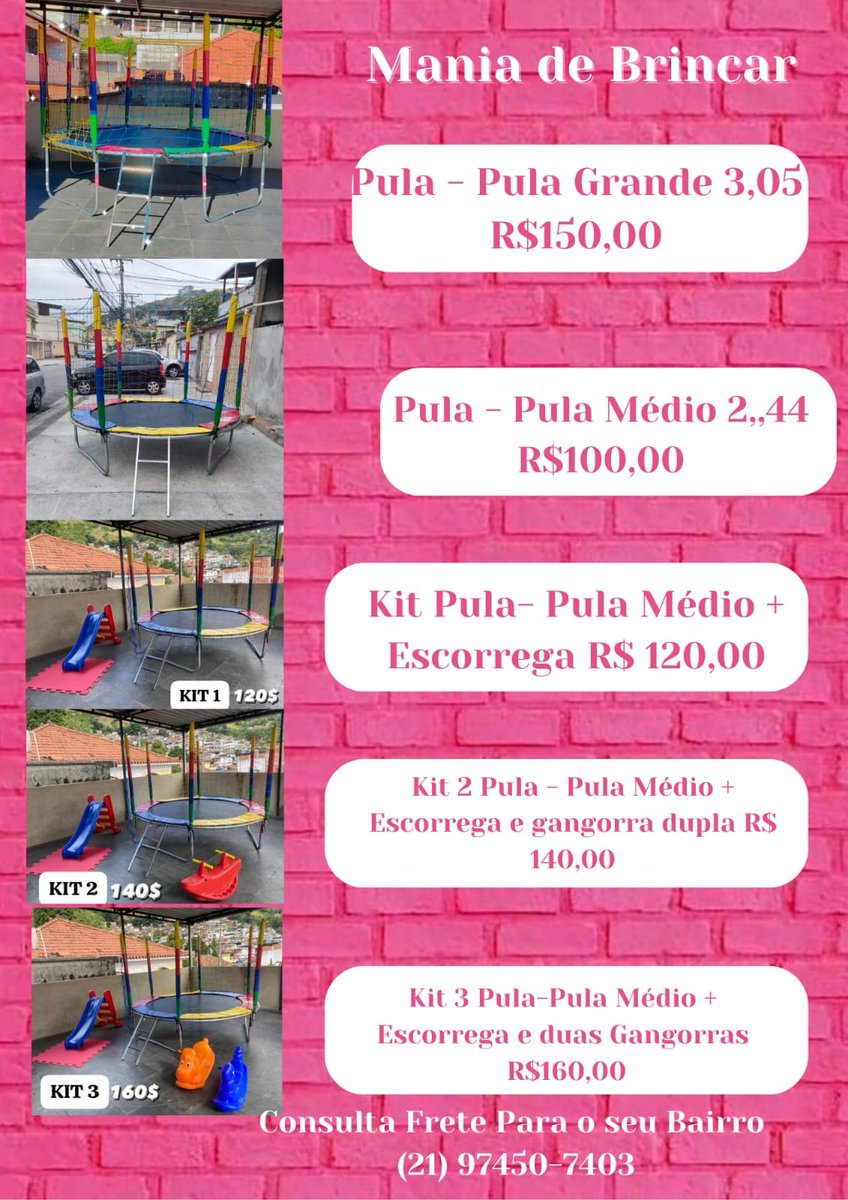 Custa nada da RT no trabalho da amiga 
Faça já sua reserva não cobramos sinal o pagamento somente no ato da montagem.
21974507403