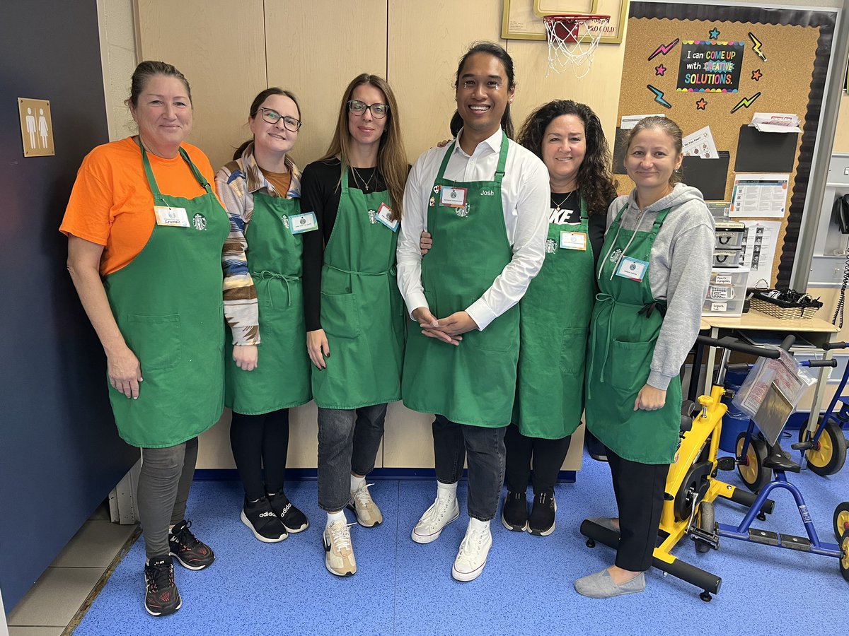 Our favourite Barista and amazing EA team @SJPIIOakville Halloween 🎃 Dance-A-Thon Fun!