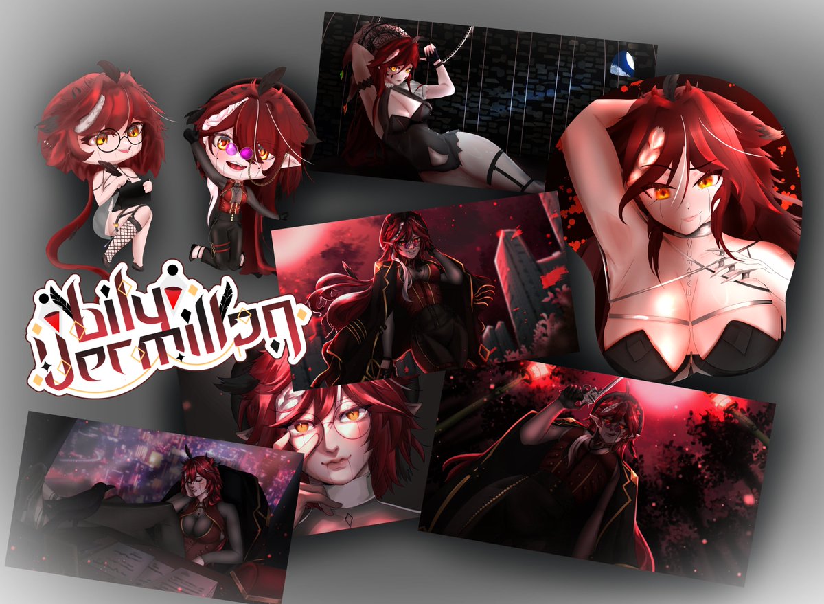 LilyVermillon's tweet photo. Hi ! My merchs are now available you have until the 10th of November to pre-order dont miss out on this opportunity
https://t.co/ps6doeq5lq
https://t.co/FaDFvkNeL6
#merch #vtuber #vtubers #envtuber #vtuberfr #VTuberUprising https://t.co/U2gpGXfqdx