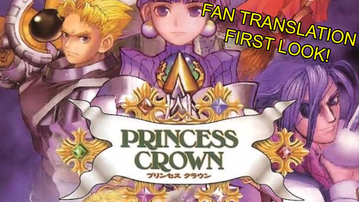 Finally, after decades of Sega fans wishing for an English version, a fan translation of Princess Crown for the Sega Saturn is out!

Read about how to get it and the story behind its creation now: 

segasaturnshiro.com/2024/10/26/pri…

#sega #saturn #segasaturn #retrogaming #translation
