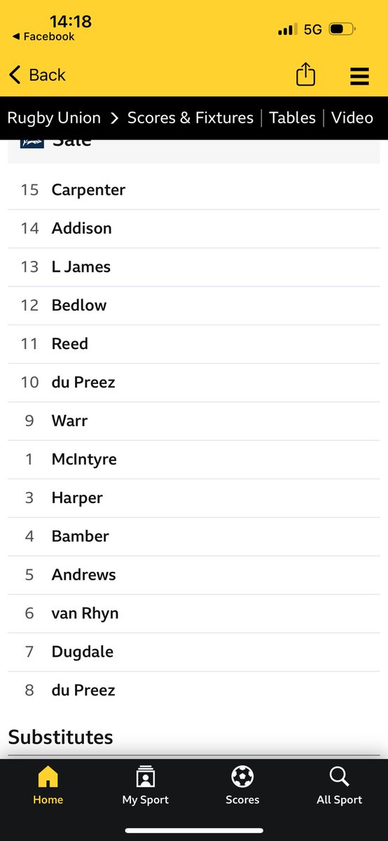 RobCouncil's tweet image. Bold for @SaleSharksRugby  to be playing without a hooker… #bbcsport