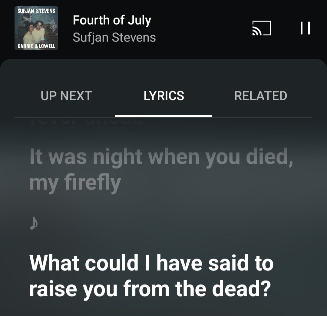 beetlewid's tweet photo. was his favorite song and why does it sound more like my feelings now https://t.co/2jKX7bzqGe