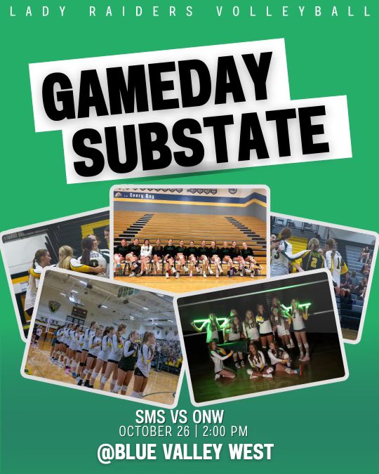 Come out &amp; support your lady raiders!! These girls have worked incredibly hard this season and are ready to prove it!💚💛