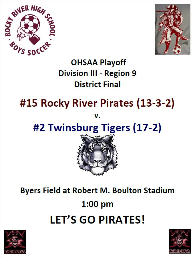 District Final today at 1!